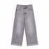JEANS PALAZZO LAVAGGIO GRIGIO CHIARO CON RISVOLTO (148)