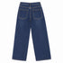 JEANS PALAZZO A VITA ALTA IN DENIM SCURO (145)