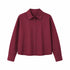 CAMICIA OVER FIT IN COTONE CELESTE (8)