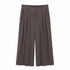 COMPLETO GILET E PANTALONE PALAZZO IN VISCOSA MARRONE (160)