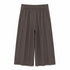 COMPLETO GILET E PANTALONE PALAZZO IN VISCOSA MARRONE (160)