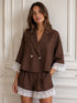 COMPLETO BLAZER CON PIZZO A CONTRASTO (168)