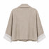 COMPLETO BLAZER CON PIZZO A CONTRASTO (168)