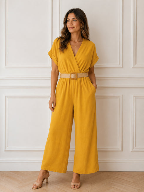 TUTA ELEGANTE CON CINTURA IN VITA (167)