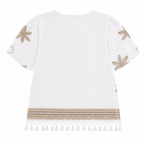 COMPLETO CORTO RICAMATO CON NAPPE (170)
