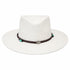 CAPPELLO WESTERN IN PAGLIA INTRECCIATA CON FASCIA DECORATIVA