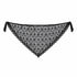 FOULARD PIZZO FLOREALE SEMITRASPARENTE ANNODATO