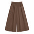 PANTALONE PALAZZO IN COTONE AMPIO CON CINTURA (175)