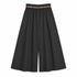 PANTALONE PALAZZO IN COTONE AMPIO CON CINTURA (175)
