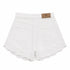 HAVEONE SHORTS BIANCO ELEGANTE CON DETTAGLI IN PIZZO