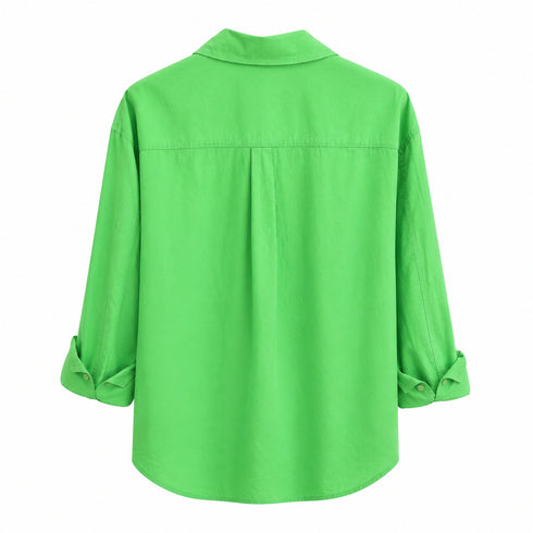 HAVEONE CAMICIA OVER IN COTONE