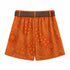 SHORTS FANTASIA BANDANA TERRACOTTA