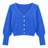 HAVEONE CARDIGAN CORTO CON BOTTONI