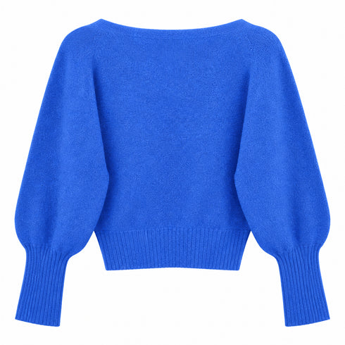 HAVEONE CARDIGAN CORTO CON BOTTONI