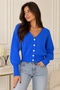 HAVEONE CARDIGAN CORTO CON BOTTONI