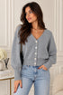 HAVEONE CARDIGAN CORTO CON BOTTONI