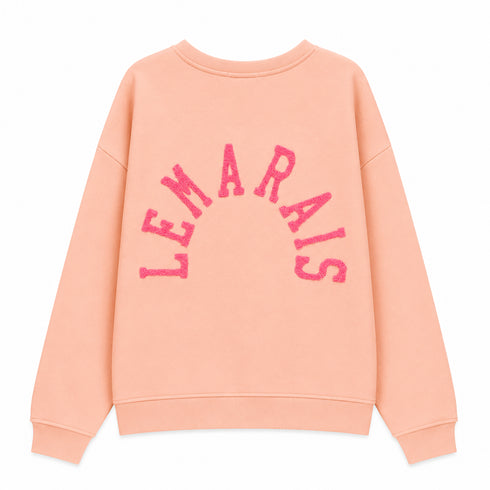 FELPA OVERSIZE CON SCRITTA LEMARAIS IN RILIEVO (13)