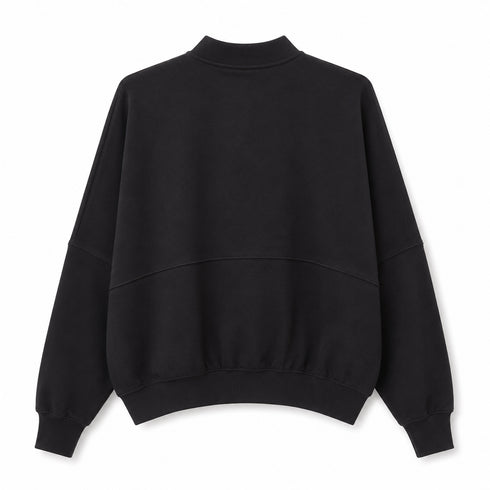 FELPA BOMBER OVERSIZE CON ZIP (14)