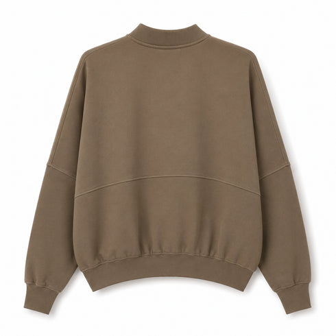 FELPA BOMBER OVERSIZE CON ZIP (14)