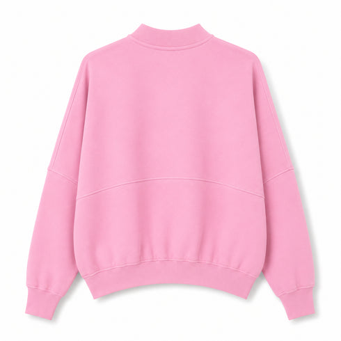 FELPA BOMBER OVERSIZE CON ZIP (14)