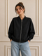 FELPA BOMBER OVERSIZE CON ZIP (14)