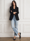 BALLERINE MARY JANE NERE CON STRASS