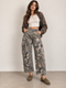 HAVEONE PANTALONE CARGO MILITARE