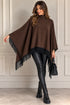 CASACCA A PIPISTRELLO CON COLLO ALTO E FRANGE (39)