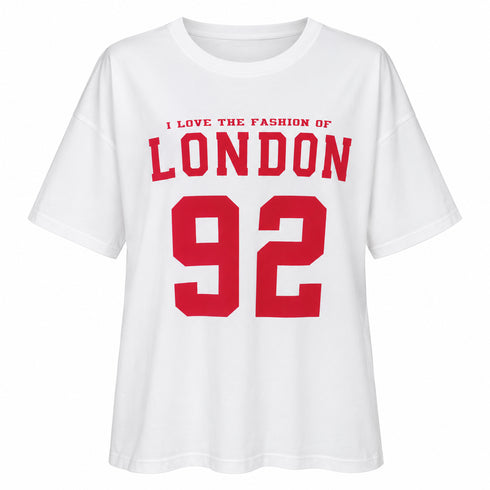 T-SHIRT OVERSIZE LONDON 92