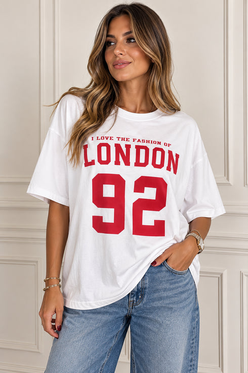 T-SHIRT OVERSIZE LONDON 92