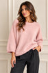 MAGLIA GIROCOLLO CON MANICHE AMPIE (36)