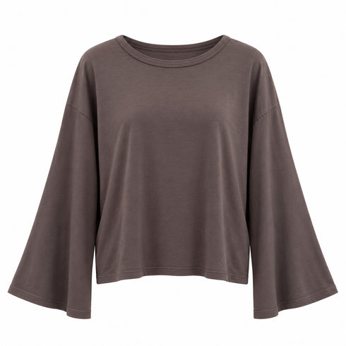 HAVEONE T-SHIRT OVERSIZE CON MANICHE A CAMPANA
