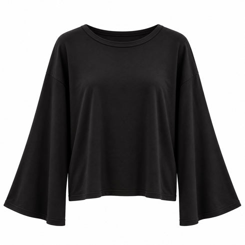 HAVEONE T-SHIRT OVERSIZE CON MANICHE A CAMPANA