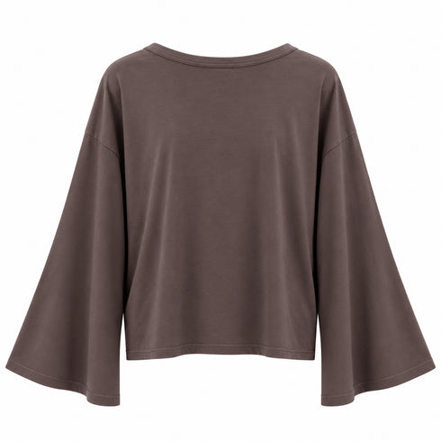 HAVEONE T-SHIRT OVERSIZE CON MANICHE A CAMPANA