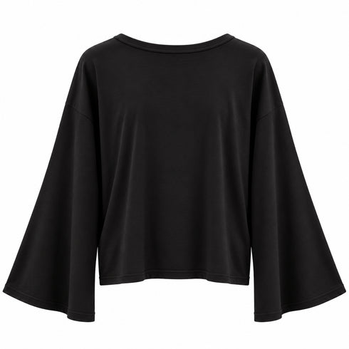 HAVEONE T-SHIRT OVERSIZE CON MANICHE A CAMPANA