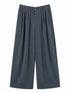 PANTALONI AMPI CON PINCES GRIGI (138)