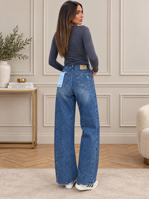 HAVEONE JEANS LUCY WIDE LEG VINTAGE (3)