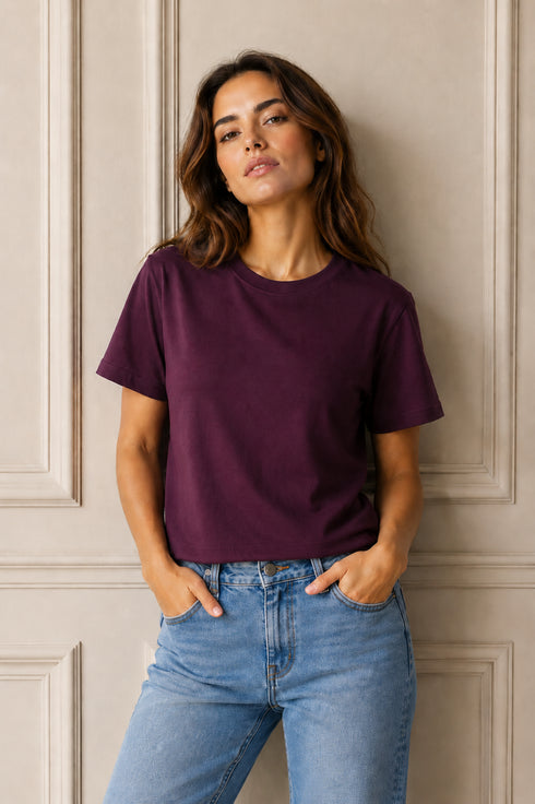 HAVEONE T-SHIRT BASIC GIROCOLLO (140)