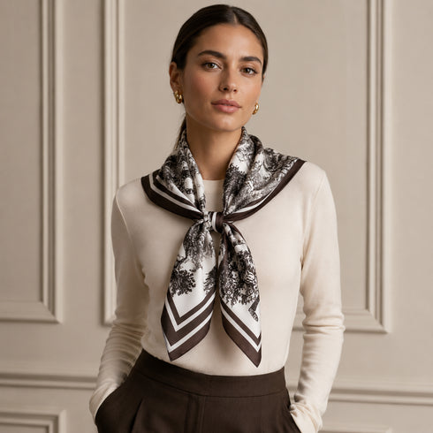 FOULARD STAMPA TOILE DE JOUY