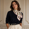 FOULARD IN SETA CON FANTASIA CAGNOLINI