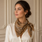 FOULARD PAISLEY COLOR CAMMELLO