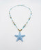 COLLANA STELLA MARINA AZZURRA