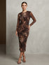 ABITO MIDI ANIMALIER CON DRAPPEGGIO (19)