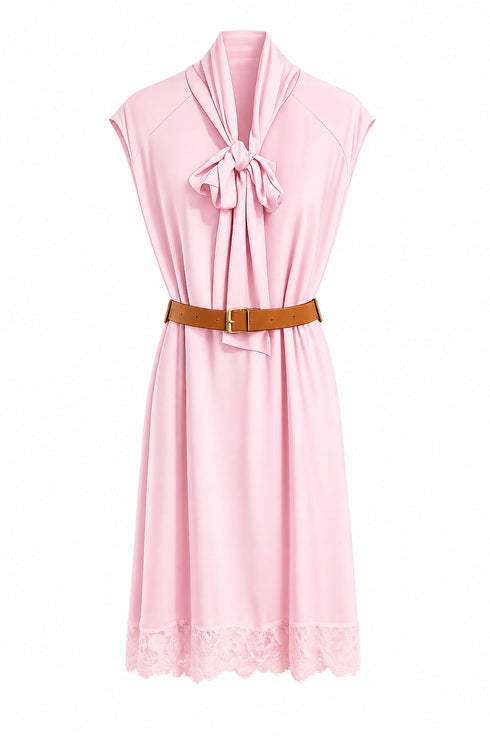 HAVEONE- ABITO SMANICATO CON PIZZO (54)