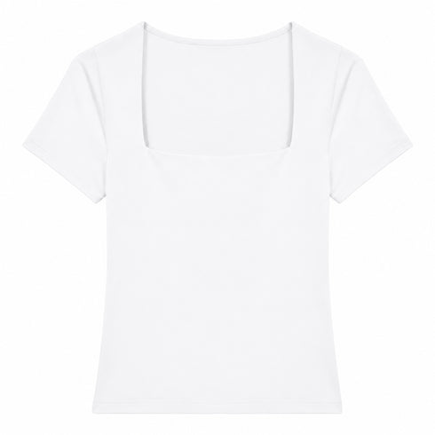 T-SHIRT CON SCOLLO QUADRATO (15)