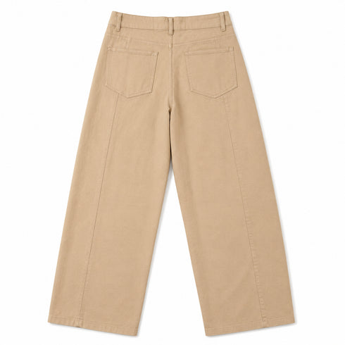 TENSIONE IN-PANTALONE WIDE LEG BEIGE A VITA ALTA (144)