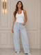 JEANS A GAMBA LARGA IN DENIM (132)