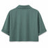 COMPLETO COORDINATO VERDE OLIVA CON CAMICIA E PANTALONE MORBIDO