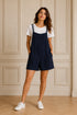 TUTA SALOPETTE LARGA CON T-SHIRT